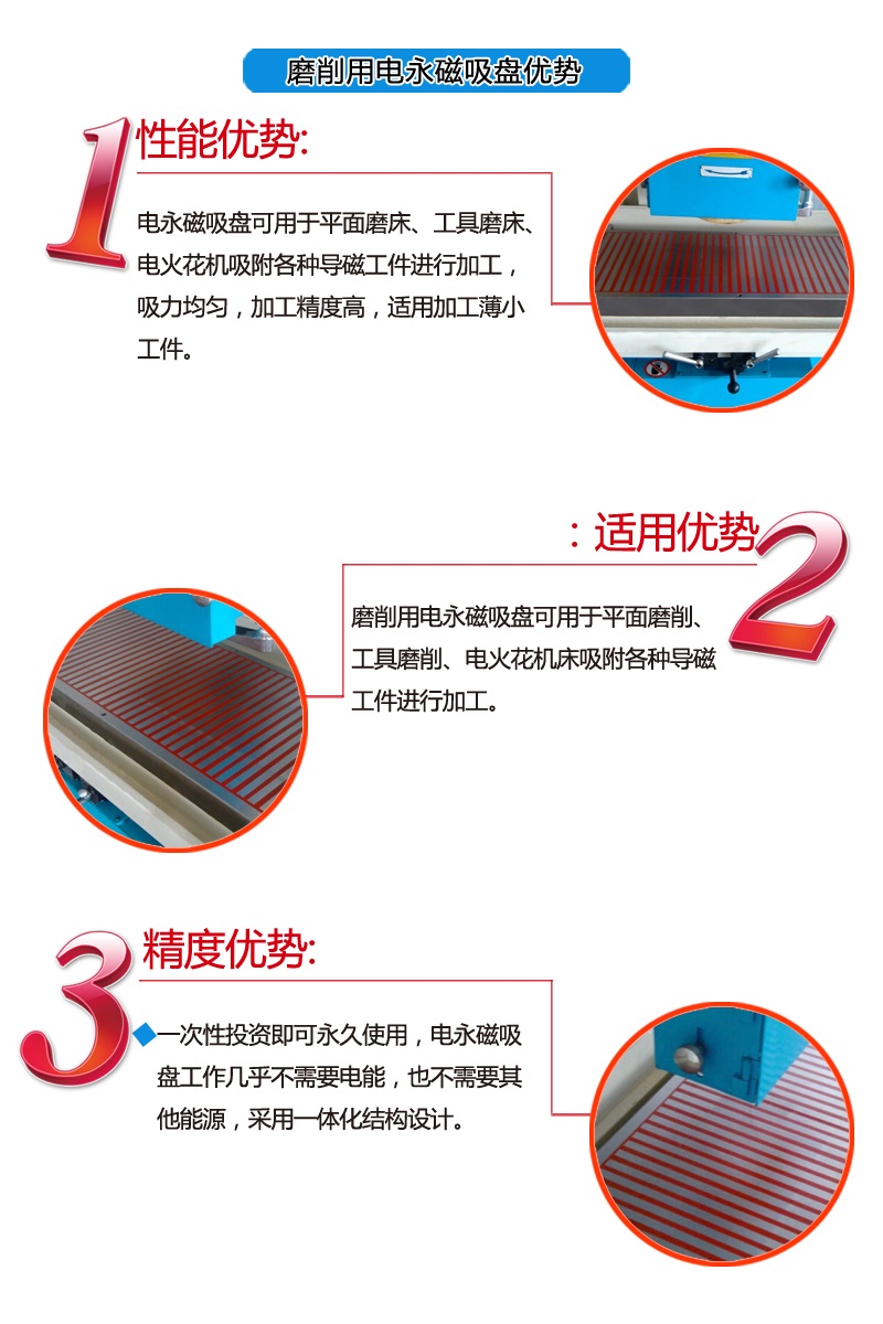 磨削用电永磁吸盘优势